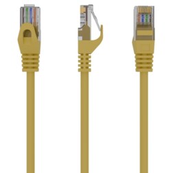 Gembird PP6U-1M cable de red Amarillo Cat6 U/UTP (UTP)