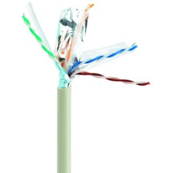 Gembird CAT6 FTP 100m cable de red Gris F/UTP (FTP)