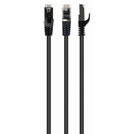 Gembird PP6A-LSZHCU-BK-1.5M cable de red Negro 1,5 m Cat6a