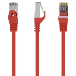 Gembird PP6-0.5M/R cable de red Rojo 0,5 m Cat6 F/UTP (FTP)