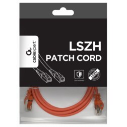 Gembird PP6A-LSZHCU-R-2M cable de red Rojo Cat6a S/FTP (S-STP)