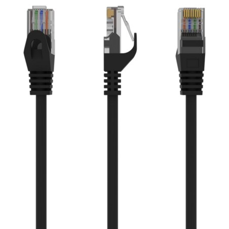 Gembird PP6U-5M cable de red Negro Cat6 U/UTP (UTP)
