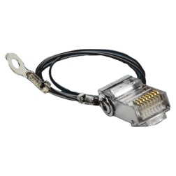 Ubiquiti TOUGHCable cable de red Negro Cat5e