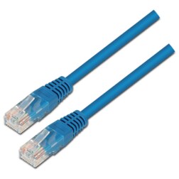AISENS A135-0241 cable de red Azul 0,5 m Cat6 U/UTP (UTP)