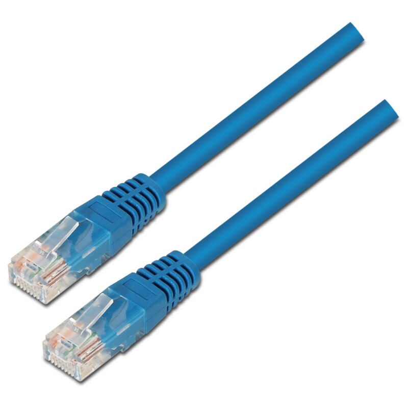 AISENS A135-0241 cable de red Azul 0,5 m Cat6 U/UTP (UTP)