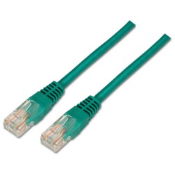 AISENS A135-0247 cable de red Verde 2 m Cat6 U/UTP (UTP)