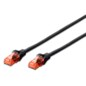 Ewent IM1020 cable de red Negro 3 m Cat6 U/UTP (UTP)