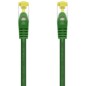 AISENS Cable De Red Latiguillo RJ45 LSZH Cat.7 600 MHz S/FTP PIMF AWG26, Verde, 0.5 m