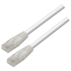 AISENS A135-0249 cable de red Blanco 0,5 m Cat6 U/UTP (UTP)