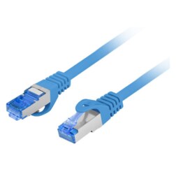 Lanberg PCF6A-10CC cable de red Azul 3 m Cat6a S/FTP (S-STP)