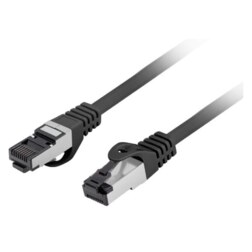 Lanberg PCF8-10CU-0300-BK cable de red Negro 3 m Cat8.1 S/FTP (S-STP)