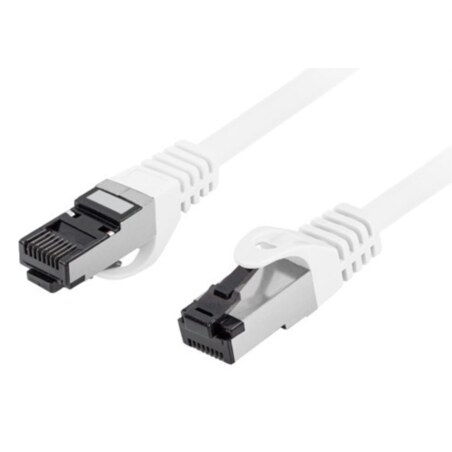 Lanberg PCF8-10CU-0500-W cable de red Blanco 5 m Cat8.1 S/FTP (S-STP)