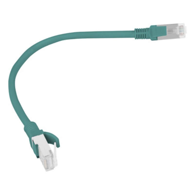 Lanberg PCU6-10CC-0025-G cable de red Verde 0,25 m Cat6 U/UTP (UTP)