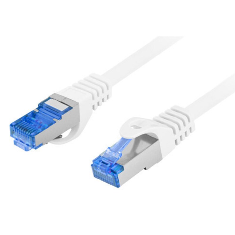 Lanberg PCF6A-10CC cable de red Blanco 5 m Cat6a S/FTP (S-STP)