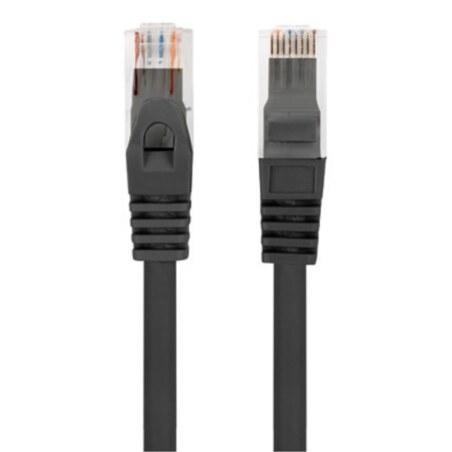 Lanberg PCU6-10CU-0500-BK cable de red Negro 5 m Cat6 U/UTP (UTP)