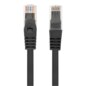 Lanberg PCU6-10CU-0500-BK cable de red Negro 5 m Cat6 U/UTP (UTP)