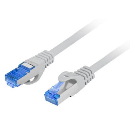 Lanberg PCF6A-10CC cable de red Gris 1 m Cat6a S/FTP (S-STP)