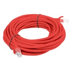 Lanberg PCU6-10CC-0500-R cable de red Rojo 5 m Cat6 U/UTP (UTP)