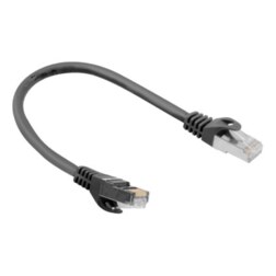 Lanberg PCF6-10CC-0025-BK cable de red Negro 0,25 m Cat6 F/UTP (FTP)