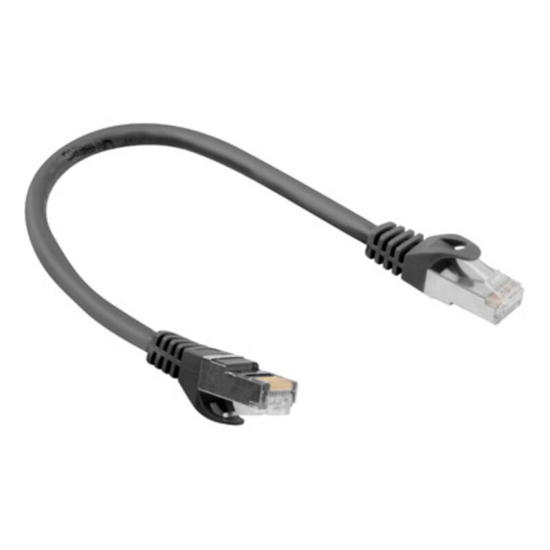Lanberg PCF6-10CC-0025-BK cable de red Negro 0,25 m Cat6 F/UTP (FTP)