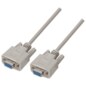 AISENS A112-0067 cable de serie Beige 1,8 m DB9