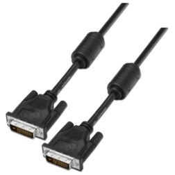 AISENS A117-0089 cable DVI 1,8 m DVI-D Negro