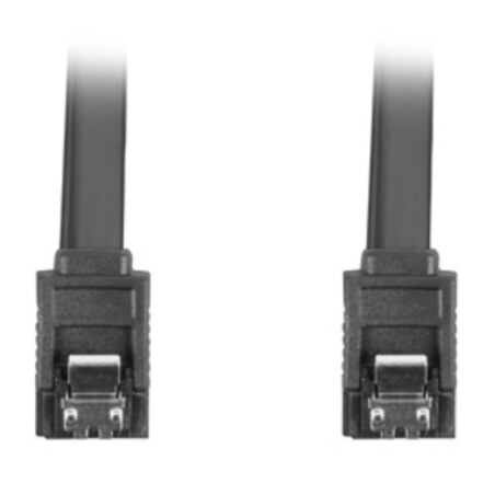 Lanberg CA-SASA-14CU-0050-BK cable de SATA 0,5 m SATA 7-pin Negro