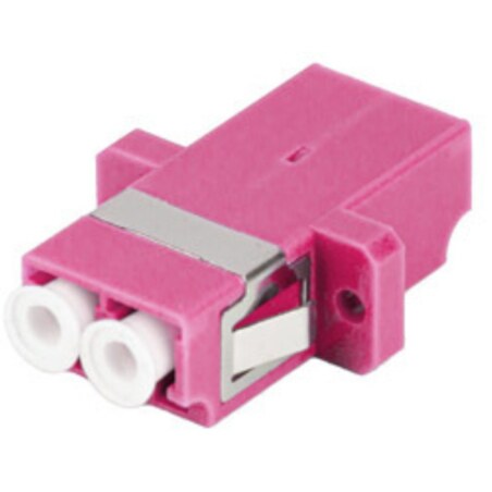 Lanberg FA-LCUP-MD41-0001-VT adaptador de fibra óptica LC 1 pieza(s) Púrpura, Blanco