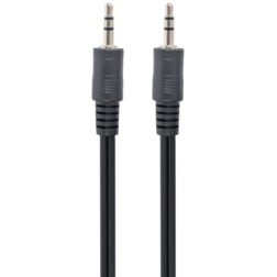 Gembird 1.2m, 3.5mm/3.5mm, M/M cable de audio 1,2 m 3,5mm Negro