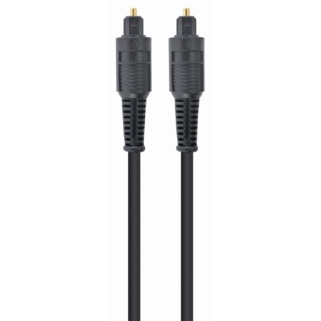 Gembird Toslink, 2m cable de audio Negro