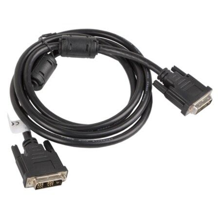 Lanberg CA-DVIS-10CC-0018-BK cable DVI 1,8 m DVI-D Negro