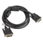 Lanberg CA-DVIS-10CC-0018-BK cable DVI 1,8 m DVI-D Negro