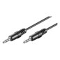 Ewent EC1606 cable de audio 2 m 3,5mm Negro