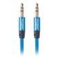 Lanberg CA-MJMJ-10CU-0020-BL cable de audio 2 m 3,5mm Azul