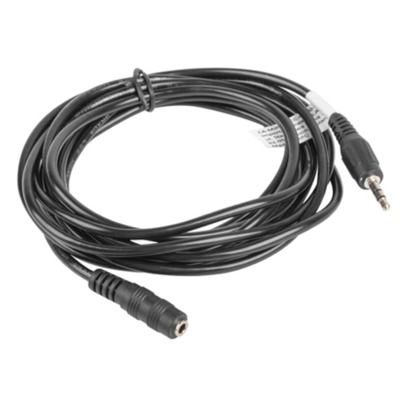 Lanberg CA-MJFJ-10CC-0030-BK cable de audio 3 m 3,5mm Negro