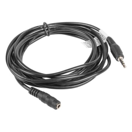 Lanberg CA-MJFJ-10CC-0030-BK cable de audio 3 m 3,5mm Negro