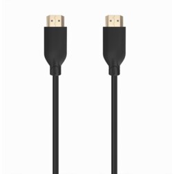 AISENS Cable HDMI V2.0 CCS Premium Alta Velocidad / Hec 4K@60Hz 18Gbps, A/M-A/M, Negro, 1.0m