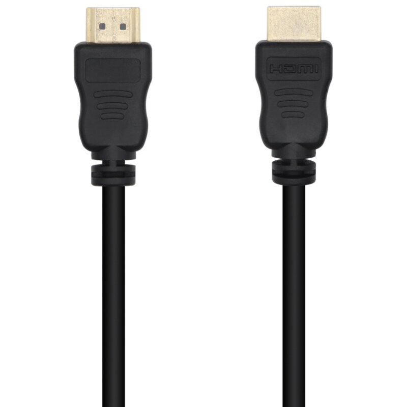 AISENS Cable HDMI V1.4 Alta Velocidad 14+1 CCS, A/M-A/M, Negro, 2.0m