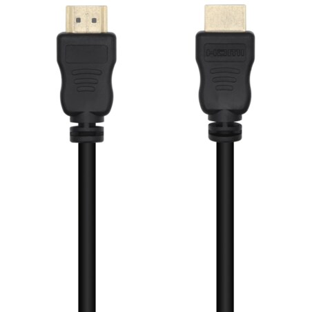 AISENS Cable HDMI V1.4 Alta Velocidad 14+1 CCS, A/M-A/M, Negro, 2.0m