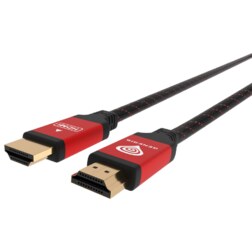 GENESIS NKA-0787 cable HDMI 3 m HDMI tipo A (Estándar) Negro, Rojo