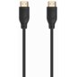AISENS Cable HDMI V2.0 Premium Alta Velocidad / Hec 4K@60Hz 18Gbps, A/M-A/M, Negro, 0.5m