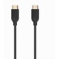 AISENS Cable HDMI V2.0 CCS Premium Alta Velocidad / Hec 4K@60Hz 18Gbps, A/M-A/M, Negro, 0.5m