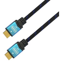 AISENS A120-0357 cable HDMI 2 m HDMI tipo A (Estándar) Negro, Azul