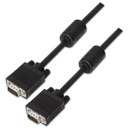 AISENS A113-0074 cable VGA 10 m VGA (D-Sub) Negro