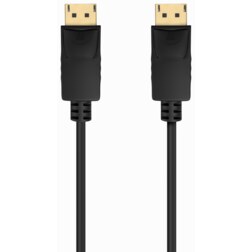 AISENS Cable DISPLAYPORT V1.2 CCS 4K@60Hz, DP/M-DP/M, Negro, 2.0m