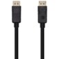 AISENS Cable DisplayPort V1.2 4K@60Hz, DP/M-DP/M, Negro, 1.0m