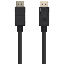 AISENS Cable Displayport V1.4 8K@60HZ, DP/M-DP/M, Negro, 2.0m
