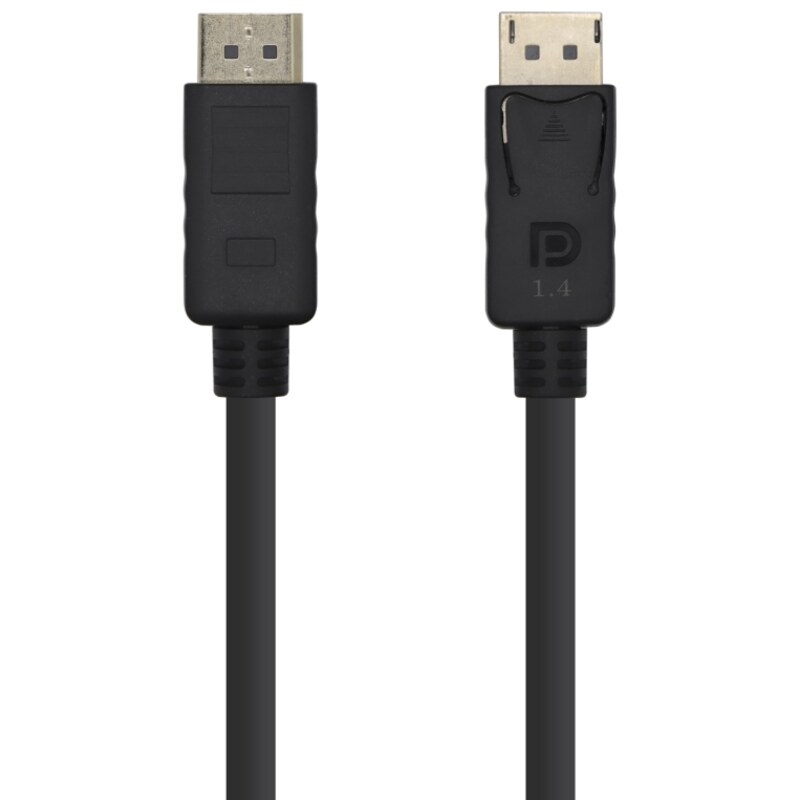 AISENS Cable Displayport V1.4 8K@60HZ, DP/M-DP/M, Negro, 2.0m