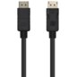 AISENS Cable Displayport V1.4 8K@60HZ, DP/M-DP/M, Negro, 2.0m