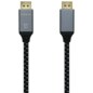 AISENS Cable Displayport V1.4 8k@60hz, DP/M-DP/M, Gris/Negro, 1.5m